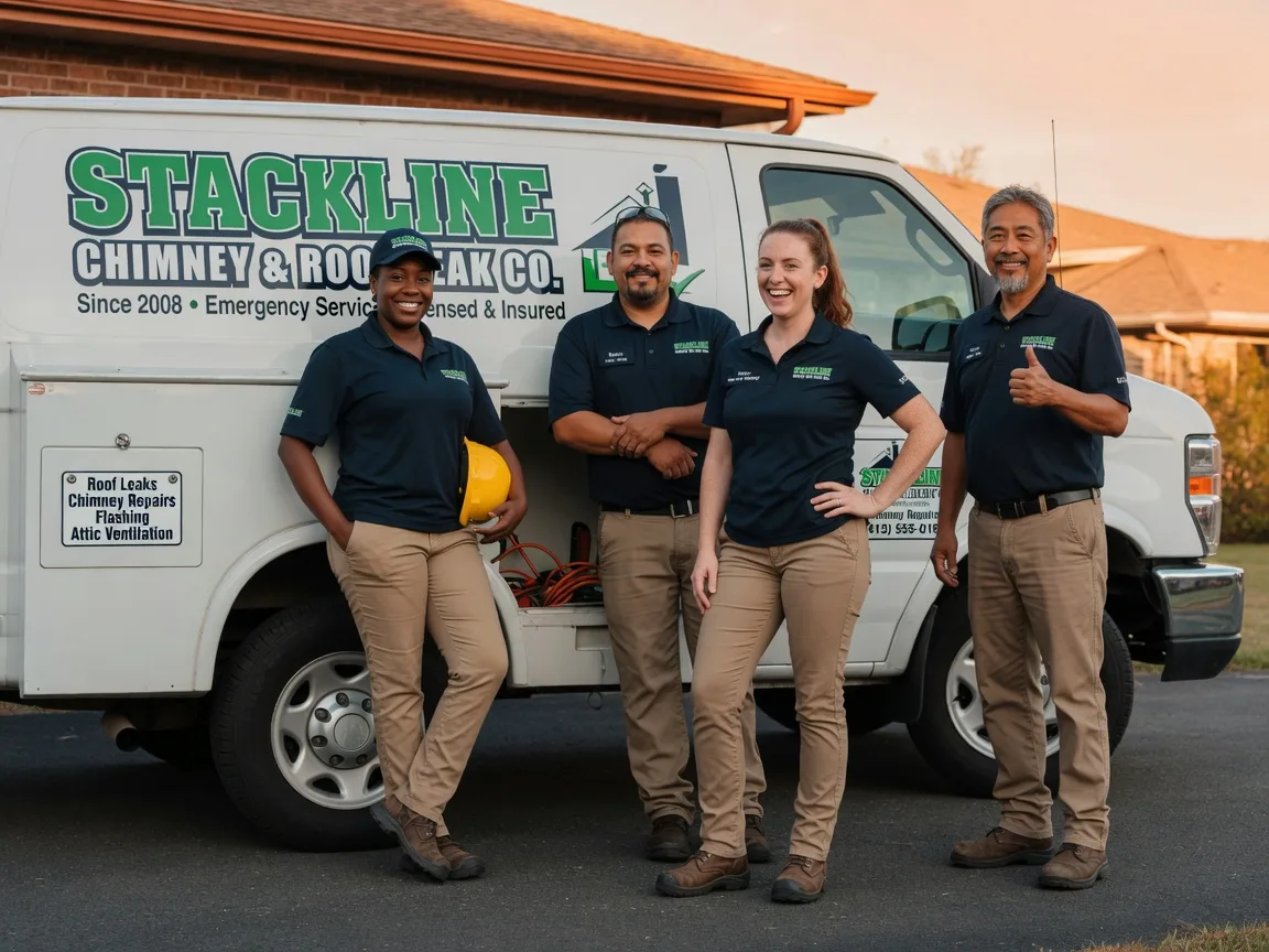 Chimney flashing repair company in Dayton, WY